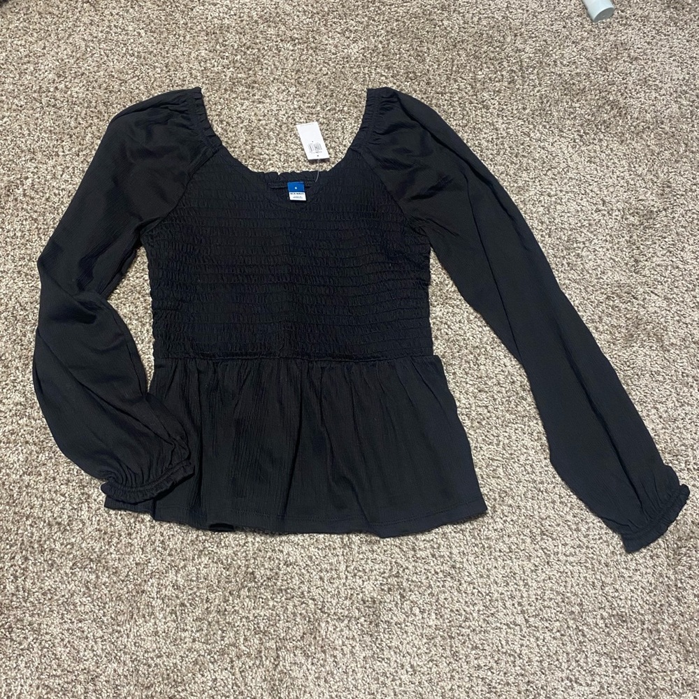 Nwt Old Navy Black blouse size small